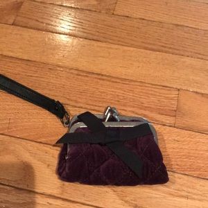 Marc by Marc Jacobs Mini Velvet Wristlet